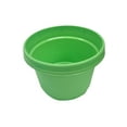 thumbnail image 5 of Austin Planter 12 Inch Flower Pot with Saucer Lime Green Colored Polypropylene (5 Pack) Made in USA, 5 of 8