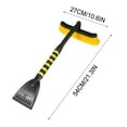 thumbnail image 3 of Detachable Snow Brush and Ice Scraper for Car 36 Inch Telescopic Handle with Foam Grip Snow Removal Tool for Windshield Windows Roof Soft Bristles Non Scratch, 3 of 5