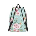 thumbnail image 3 of Daiia Vintage Floral Vintage Canvas Backpack for Men and Women ,Hiking Backpack,Travel Laptop Bag for School,Large Capacity Backpack, 3 of 8