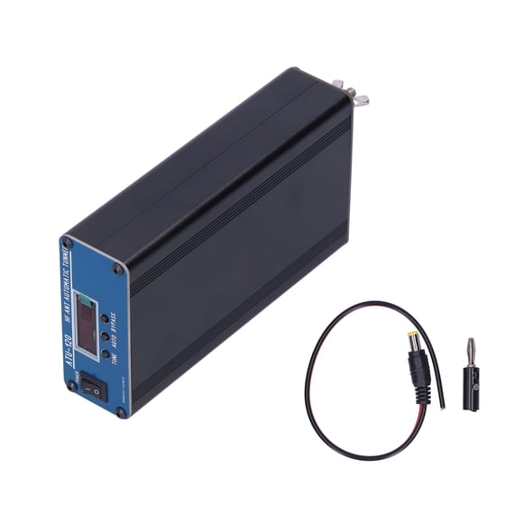 Sintonizador de antena de onda corta universal de aleación de aluminio, 1,954 MHz, 100 W, ATU120, 5 Ω-1,0 KΩ