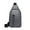 Gray, variant on Admvng Sling Bag for Men Women Shoulder Backpack Chest Bags Crossbody Daypack
