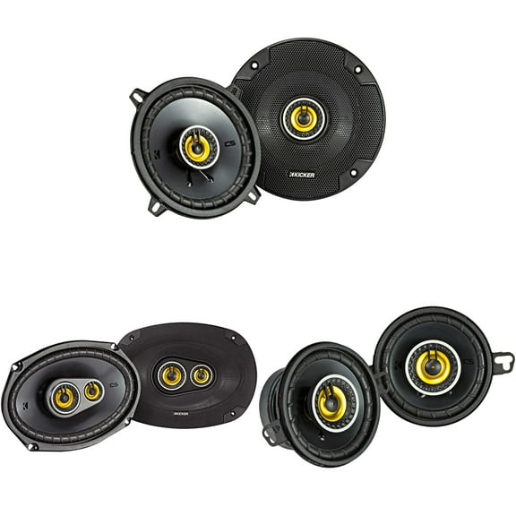 Kicker for Dodge Ram 2002-2011 Truck Speaker Bundle 46CSC6934 6x9, 46CSC54, 46CSC354 Speakers