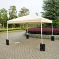 thumbnail image 3 of Tent Weight Bag Windproof Double Cylinders Zipper Sturdy Sandbag Tent Weights Leg for Pop Up, 3 of 10