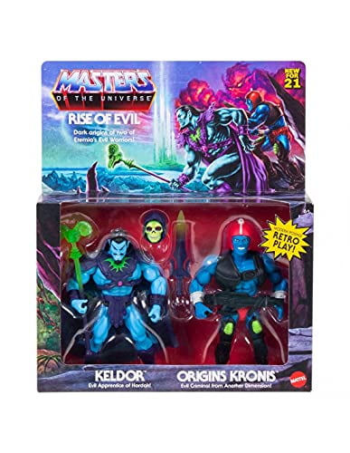 Masters of the Universe Keldor and Kronis Rise of Evil Action Figure Set, 5 Pieces