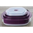 thumbnail image 2 of Reston Lloyd Microwave Cookware Set, Plum, 2 of 4