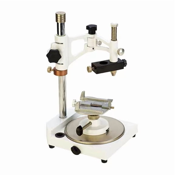 Dental Lab Equipment Parallelometer Square Base Surveyor Visualizer With 7 Tips