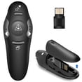 thumbnail image 2 of Wireless Presenter Remote,USB Presentation Remote Control PowerPoint Presentation Clicker for Keynote/PPT/Mac/PC, 2 of 2