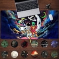 thumbnail image 2 of Funny Space Mouse Pad Desk Mat Astronaut Alien Large Gaming Mouse Pads Anime Desk Pad Mousepad XXL Cool Trippy Universe Extended Keyboard Mat with Stitched Edges Anti-Slip, 31.5 X 15.8 in, 2 of 6