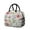 Pioneer Flower And-4, variant on Obrewu Pioneer Flower and Bird Lunch Bag for Adult, Insulated, Leakproof, Oxford Cloth