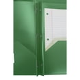 thumbnail image 5 of 2-Pocket Poly Folders with Fasteners, Green, Pack of 25, 5 of 9