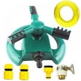 thumbnail image 3 of Lawn Sprinkler, Garden Sprinkler 360 Degree Automatic Rotating Garden Water Sprinklers,Large Area Coverage,Easy Hose Connection,Perfect for Plant Irrigation and Kids Playing, 3 of 3
