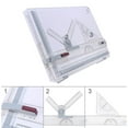 thumbnail image 2 of A3 Drawing Board 57x37cm Graphic Drafting Table Draw Table Sliding Ruler, 2 of 9