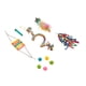 thumbnail image 2 of Bird Perch Stand Chewing Toys, Durable Parrot Swing Toys Set Bright Colors Attractive For Parrots ANGGREK AC6987, 2 of 8
