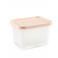 thumbnail image 1 of Fruit Vegetable Kitchen Utensils Drain Storage Box With Sealed Lid PP Refrigerator Food Storage Container For Scallion Ginger GarlicBeige 500ML, 1 of 1