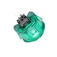 thumbnail image 2 of Sidaley Máquina de juego con botón pulsador, accesorios originales transparentes, interruptor colorido, luz a presión, gabinete de inicio, Videojuegos y accesorios Verde, 2 of 6