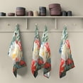 thumbnail image 5 of GZHJMY Peony Flower Butterfly Kitchen Towel, Dish Towels Quick Drying Tea Towels Absorbent Hand Towels for Kitchen Sink Dinner Table 28 x 18 Inches, Set of 4, 5 of 7