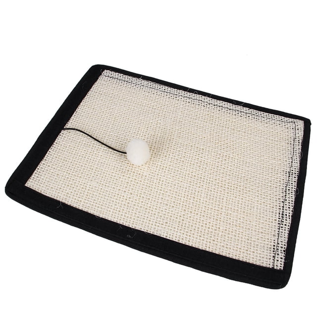 Tablero para rascar gatos, nueva llegada creativa, garra para moler gatos, estera para rascar gatos de sisal, estera de protección para sofá Rojo Verde