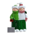 thumbnail image 5 of Personalized Couple Christmas Tree Ornament 2024 - Snow Couple First Christmas Ornament Winter Decor, 5 of 10