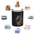 thumbnail image 6 of XMXT Collapsible Laundry Basket, Cute Christmas Bunny Polyester Waterproof Laundry Hamper, 40L, 6 of 8