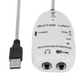 thumbnail image 5 of Guitar To Usb Interface Link Cable Adapter Audio Connector Recorder For Pc/computer, 5 of 5