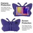 thumbnail image 2 of Dteck Case for Samsung Galaxy Tab A7 10.4" SM-T500 T505 (2020 Released) 10.4-inch,Shockproof Butterfly EVA Foam Kickstand Kids Friendly Protector Lightweight Case Cover,Purple, 2 of 5
