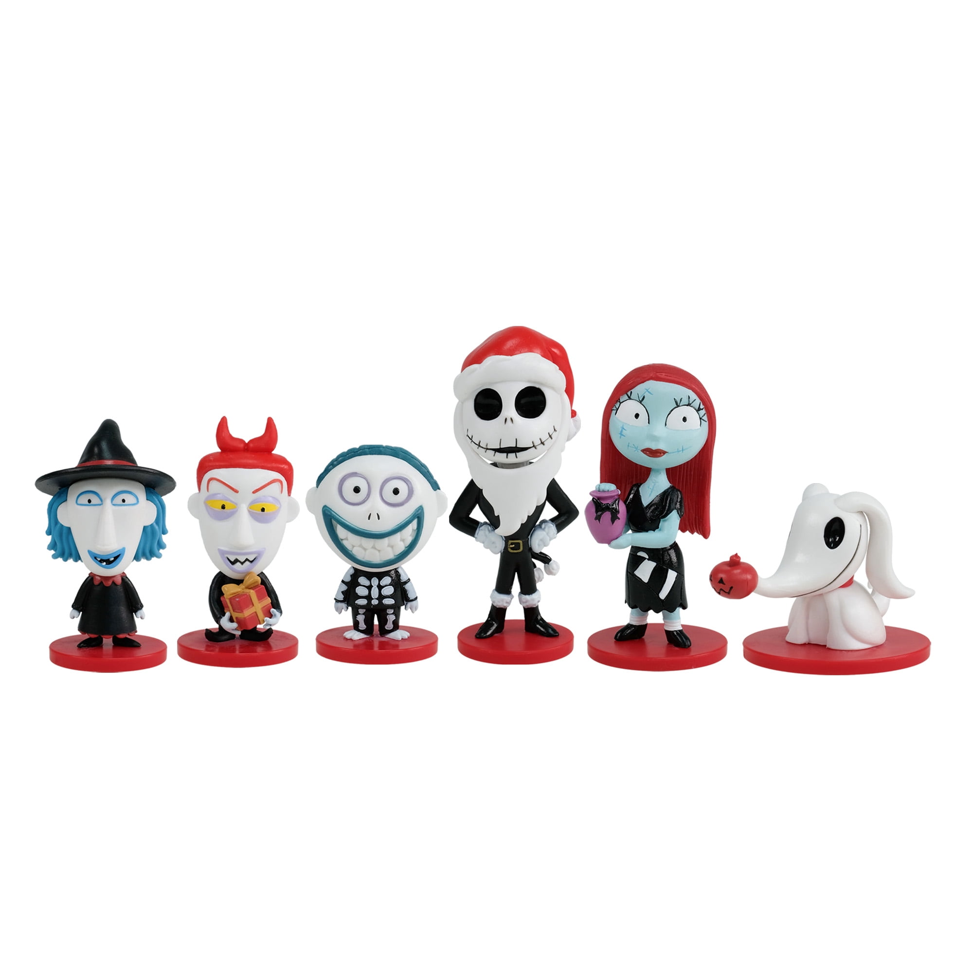 The Nightmare Before Christmas 6 Piece Figurine Toy Set