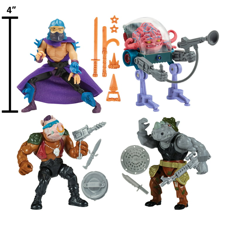 Teenage Mutant Ninja Turtles Mutant Mayhem 4.5” Donatello Collector Con  Action Figure by Playmates Toys 