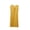 #0332-Yellow, variant on Pounoo Womens Modal Nightgowns Sleeveless Ruffle Trim Solid Sleep Dresses Casual Loose Lightweight Soft Comfy Sleepwear Gift
