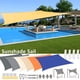 thumbnail image 2 of Toldo de vela parasol impermeable, bloque UV rectangular, refugio solar para jardín al aire libre, Patio, patio trasero, toldo de terraza, pantalla de privacidad, 2 of 4