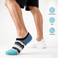thumbnail image 4 of LITERRA 12 Pairs Mens No Show Socks Low Cut with Non Slip Grip Casual Sock for Men, 4 of 9