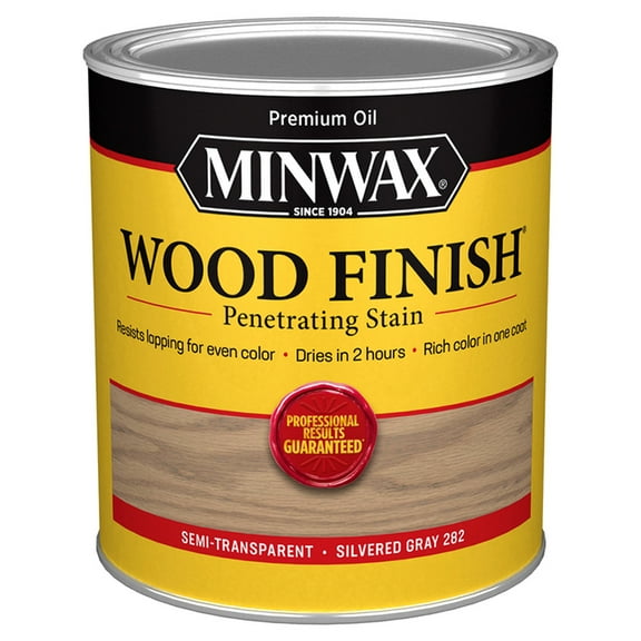 qt Minwax 70102 Silvered Gray Wood Finish Penetrating Oil-Based Wood Stain