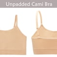 thumbnail image 3 of luopital 5 Pack Women's Seamless Bralettes Cami Bras No Underwire Wireless Bralette Unlined Unpadded Comfort Sports Bra S, 3 of 7