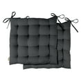 thumbnail image 1 of Vargottam Set of 2 Comfortable Chair Pads Seat Cushion with Full-Length Ties for Non-Slip Support Polyester Filling for Dining | Office | Kitchen Reduces Pressure & Washable, 1 of 9