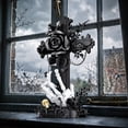 thumbnail image 3 of Dark Gothic Cross Rose Skeleton Building Blocks Set, Adult Gift Home Decor, Lego-Compatible, 496Pcs, 3 of 7