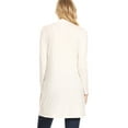 thumbnail image 4 of Women's Casual Long Sleeve Open Cardigan with Side Pockets, 4 of 5
