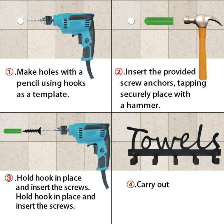How to Drill a Hole into Wrought Iron Towel Rack: Expert Tips