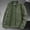 9#Army Green, variant on Men's Fleece Zip Jacket Lightweight Stand Collar Jackets Soft Warm Windproof Casual Coats Men Casual Solid Color Zipper Pocket Long Sleeve Hoodless Outwear Jackets