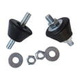 thumbnail image 3 of 4x Vibration Rubber Mount Damper Shock Pad For Conditioning, 3 of 5