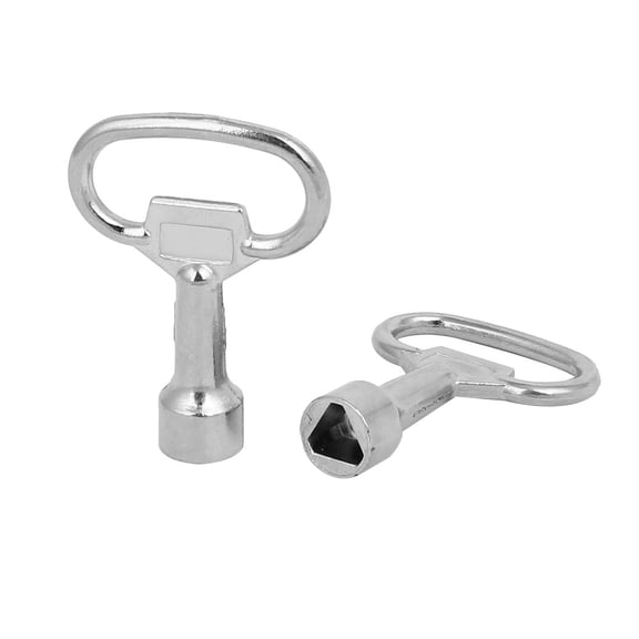 Triangle Socket Spanner Key 2pcs for 9.5mm x 8.5mm Triangular Panel Lock