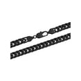 thumbnail image 2 of Men's Black Tone Stainless Steel Curb Link Chain Necklace 24" - Brilliance Fine Jewelry, 2 of 4