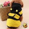thumbnail image 4 of Walbest Pet Bee Costume Dog Hoodies Cat Holiday Cosplay Warm Clothes Puppy Cute Hooded Coat Outfits for Cat and Small Dogs, 4 of 7