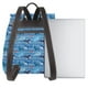 thumbnail image 3 of Fotbe Blue Fish Mochila Bolso con Estampado para Mujer, Mochila Antirrobo de Nylon Impermeable, Bolsa Ligera de Hombro, 3 of 4