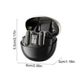 thumbnail image 3 of Kbndieu Wireless Earbuds Bluetooth Headphones, In Ear True Wireless Earbuds, Bluetooth 5.4, Dual Microphone Noise Reduction, Surround Sound, Intelligent Translation, Sports Earphones, 3 of 6