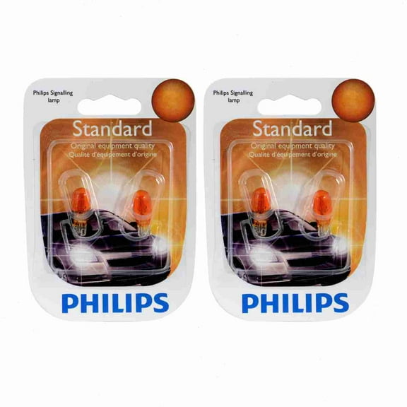 2 pc Philips 24NAB2 Turn Signal Light Bulbs compatible with 12316