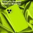 thumbnail image 3 of Designed for iPhone 11 Pro Max Case with Screen Protector - Enhanced Camera Cover -Soft Microfiber Lining -Silicone Shockproof Protective Phone Case 6.5" for Men Women Girls -Fluorescent Yellow, 3 of 14