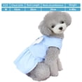 thumbnail image 2 of Camisa de vestir para mascotas, lindo vestido de verano para perros, vestido de princesa para perros, falda de tracción para perros con patrón de ángel, falda sin mangas para perros de, 2 of 6