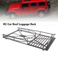 thumbnail image 3 of RC RACHE CARDELO DEL TECHO DE CAR RC, Bandeja De Equipaje De La Rejilla Del Techo De La Funcionalidad Para El Automóvil Axial SCX6 1/6 RC, 3 of 7