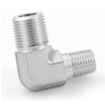 thumbnail image 4 of Conexión para tubería Yoebor codo macho de 90° 1/4" NPT de acero inoxidable, 4 of 6