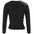 thumbnail image 5 of Women Sports Slimming Sauna Shirt Polyurethane Sweat Enhancing Slimming Body ShapewearL/XL, 5 of 5