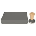thumbnail image 3 of Coffee Tamping Pad Set, Work Surfaces Protection Flexible Silicone Coffee Tamping Mat Food Grade  For Home Grey 58MM Coffee Tamper, 3 of 8